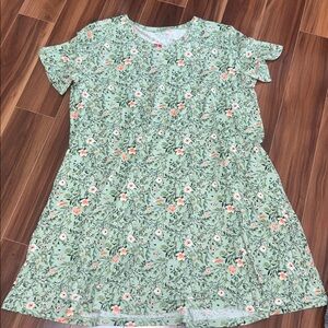 3X super stretchy rayon dress with pockets